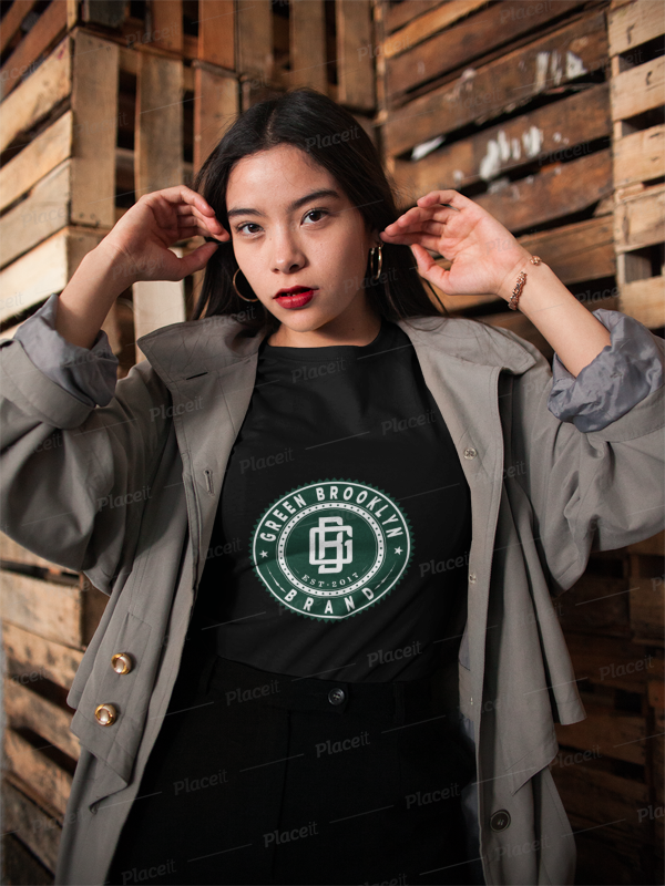 【Paragraph】25ss EARTH CIRCLE LOGO T SHIRT 2019 Circle Logo Earth T-shirt – Green Brooklyn Brand